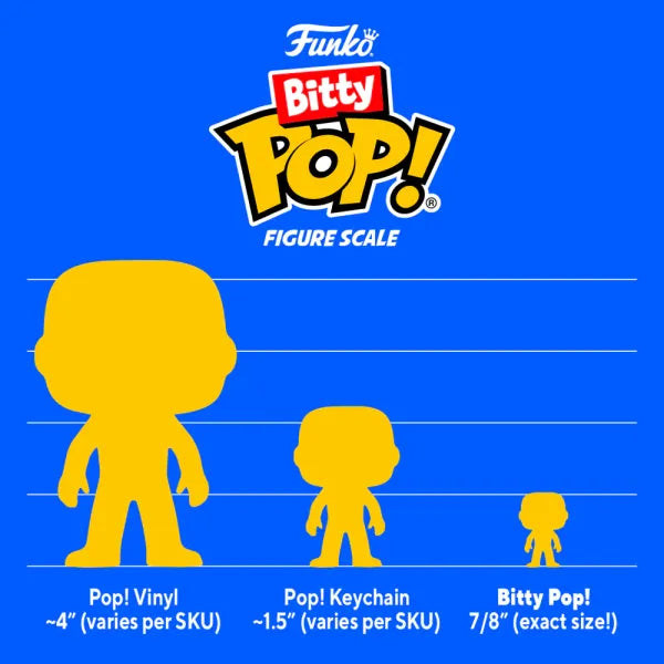 Funko - Bitty POP! - Pokémon Bulbasaur - 4 Pack Series 3