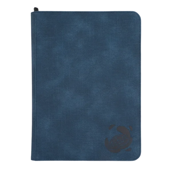 PayaShell | Caratex Zip-Up Album - 18-Pocket - 3 Mesh Pockets | Night Blue