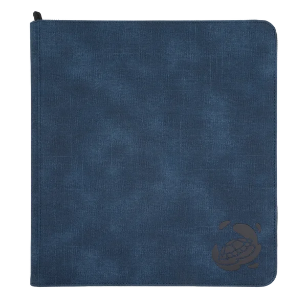 PayaShell | Caratex Zip-Up Album - 24-Pocket - 3 Mesh Pockets | Night Blue
