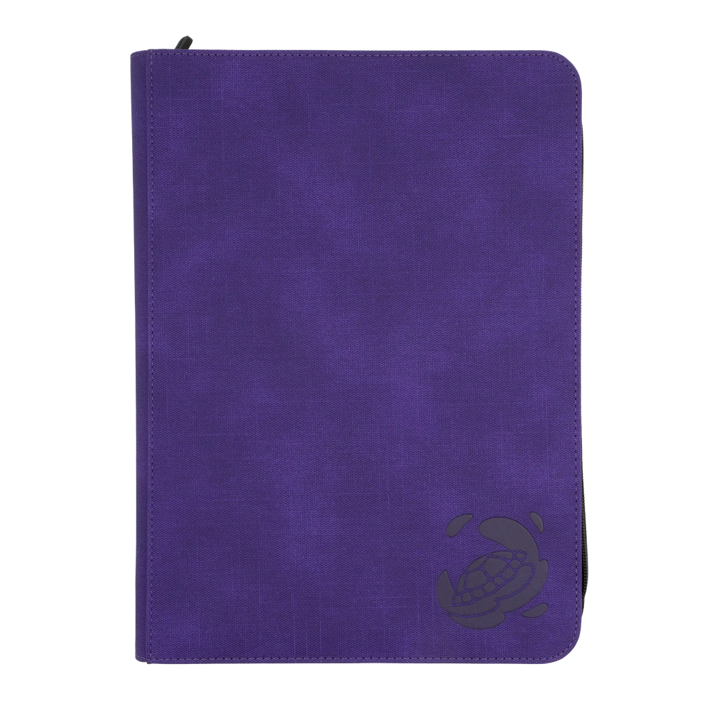 PayaShell | Caratex Zip-Up Album - 18-Pocket - 3 Mesh Pockets | Purple