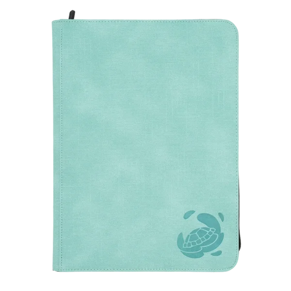 PayaShell | Caratex Zip-Up Album - 18-Pocket - 3 Mesh Pockets | Turquoise