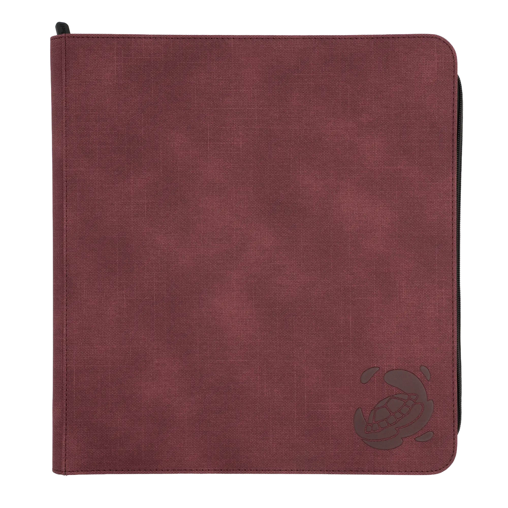 PayaShell | Caratex Zip-Up Album - 24-Pocket - 3 Mesh Pockets | Wine Red