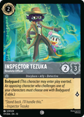 Inspector Tezuka - Resolute Officer - Whispers in the Well Disney Lorcana