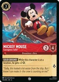 Mickey Mouse - Courageous Sailor - Azurite Sea Disney Lorcana