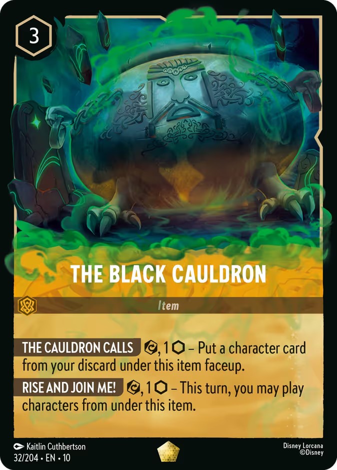 The Black Cauldron - Whispers in the Well Disney Lorcana