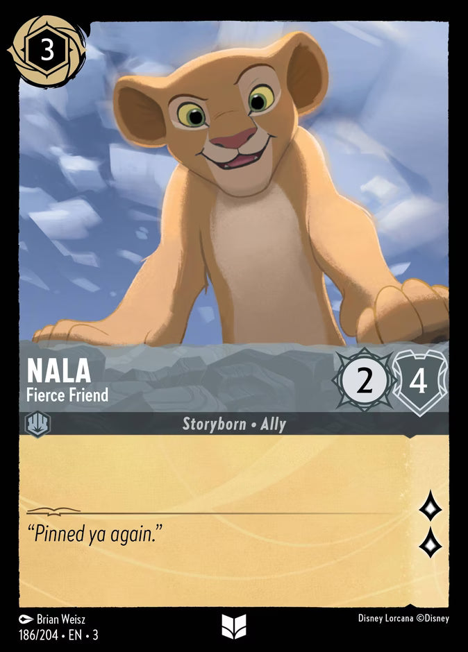 Nala - Fierce Friend - Into the Inklands Disney Lorcana
