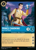 Prince Charming - Heir to the Throne - Rise of the Floodborn Disney Lorcana