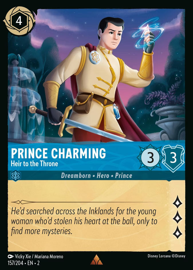 Prince Charming - Heir to the Throne - Rise of the Floodborn Disney Lorcana