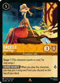 Gazelle - Ballad Singer - Whispers in the Well Disney Lorcana
