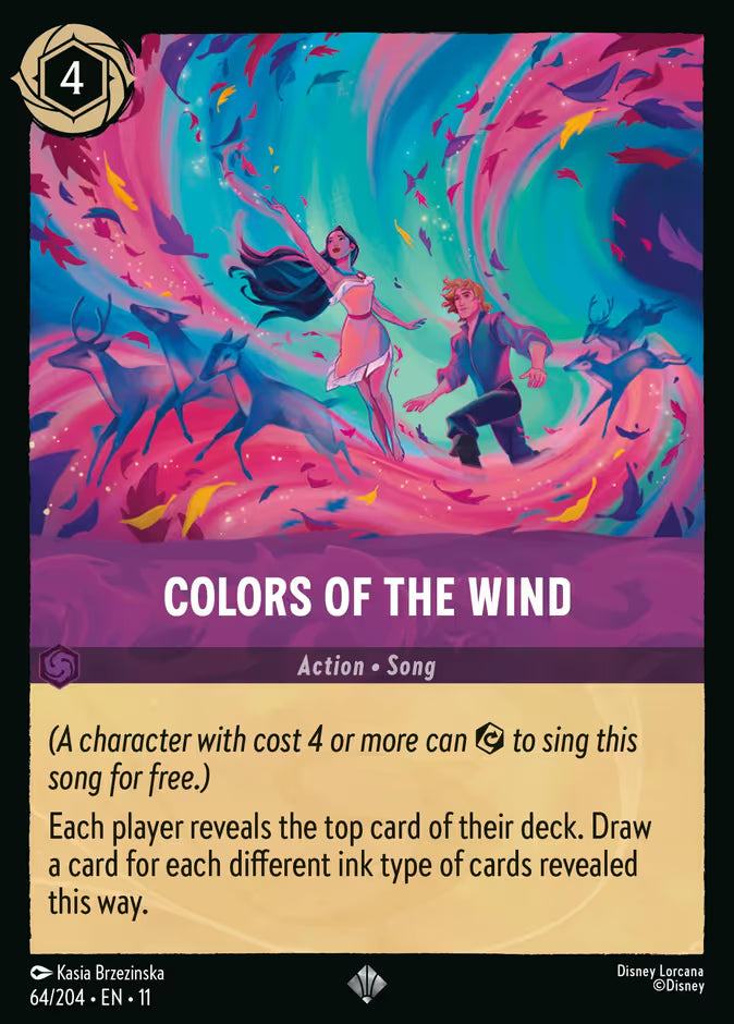 Colors of the Wind - Winterspell Disney Lorcana