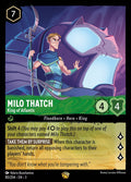 Milo Thatch - King of Atlantis - Into the Inklands Disney Lorcana