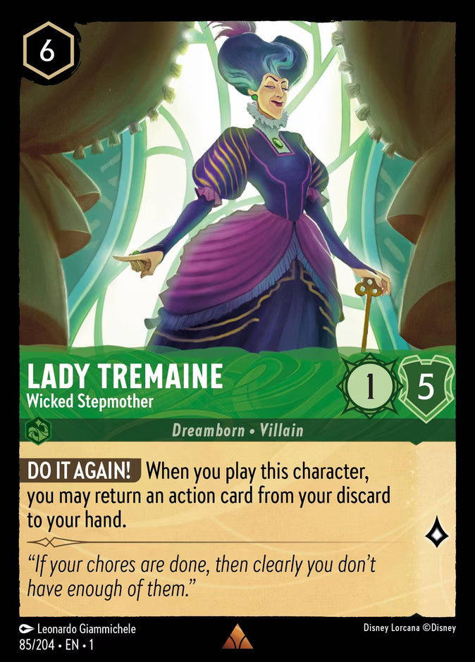 Lady Tremaine - Wicked Stepmother - The First Chapter Disney Lorcana