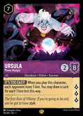 Ursula - Power Hungry - The First Chapter Disney Lorcana