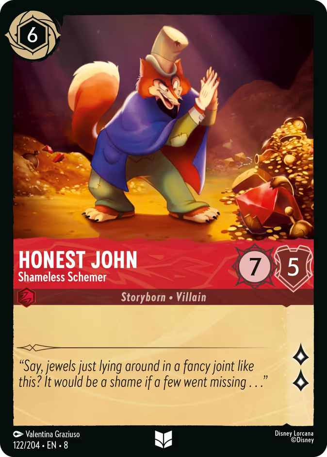 Honest John - Shameless Schemer - Reign of Jafar Disney Lorcana