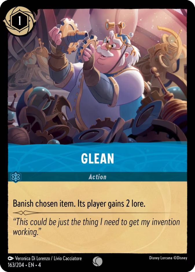 Glean - Ursula's Return Disney Lorcana