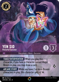 Yen Sid - Powerful Sorcerer - Ursula's Return Disney Lorcana