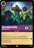 Cauldron Born - Mindless Horde - Whispers in the Well Disney Lorcana