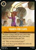 Search for Clues - Whispers in the Well Disney Lorcana