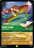 Shere Khan - Fearsome Tiger - Whispers in the Well Disney Lorcana