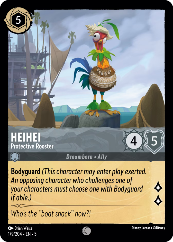 HeiHei - Protective Rooster - Shimmering Skies Disney Lorcana