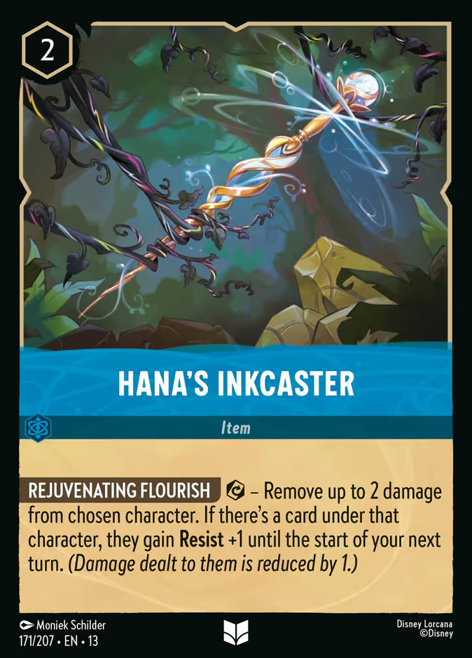 Hana's Inkcaster - Attack of the Vine! Disney Lorcana