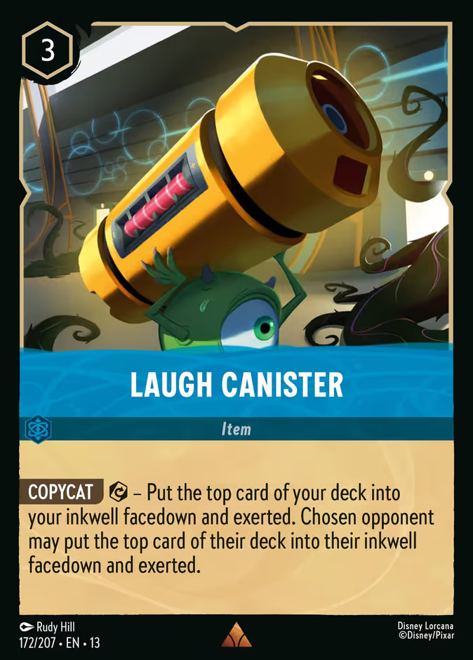 Laugh Canister - Attack of the Vine! Disney Lorcana
