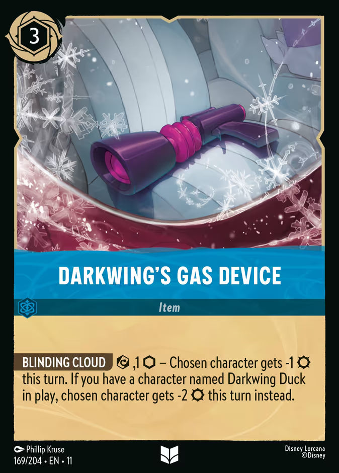 Darkwing's Gas Device - Winterspell Disney Lorcana