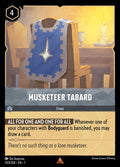 Musketeer Tabard - The First Chapter Disney Lorcana