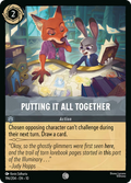 Putting It All Together - Whispers in the Well Disney Lorcana