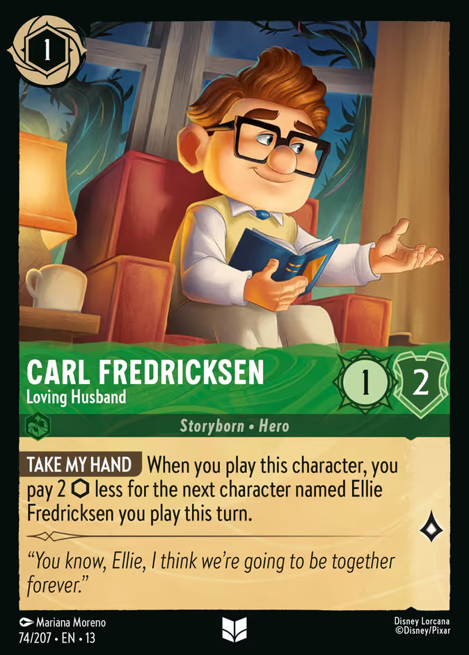 Carl Fredricksen - Loving Husband - Attack of the Vine! Disney Lorcana
