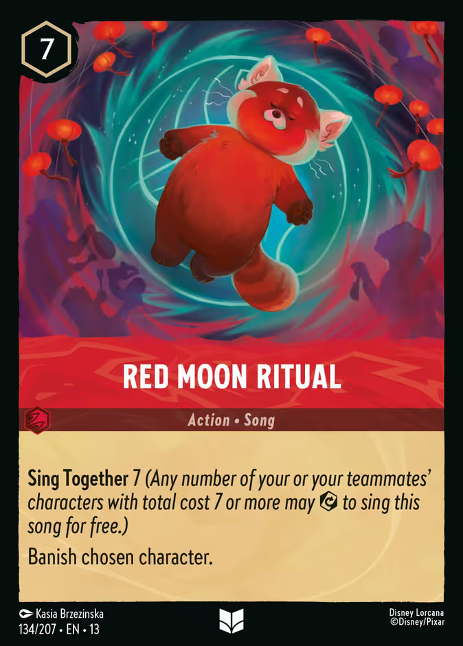 Red Moon Ritual - Attack of the Vine! Disney Lorcana