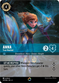 Anna - True-Hearted - Ursula's Return Disney Lorcana