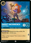 Gadget Hackwrench - Creative Thinker - Azurite Sea Disney Lorcana