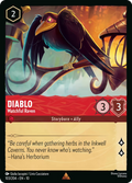 Diablo - Watchful Raven - Whispers in the Well Disney Lorcana