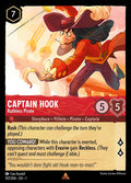 Captain Hook - Ruthless Pirate - The First Chapter Disney Lorcana