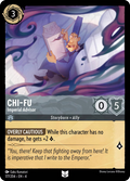 Chi-Fu - Imperial Advisor - Ursula's Return Disney Lorcana