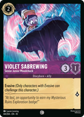 Violet Sabrewing - Senior Junior Woodchuck - Whispers in the Well Disney Lorcana