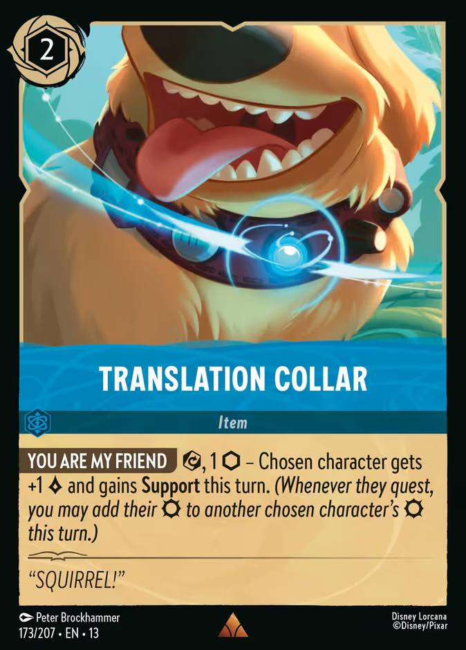 Translation Collar - Attack of the Vine! Disney Lorcana