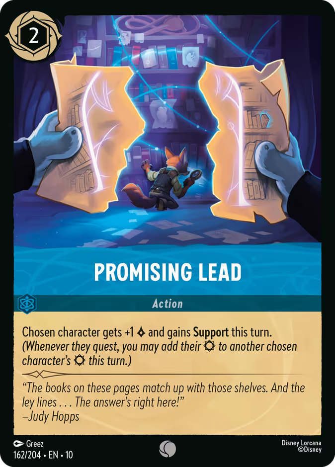 Promising Lead - Whispers in the Well Disney Lorcana