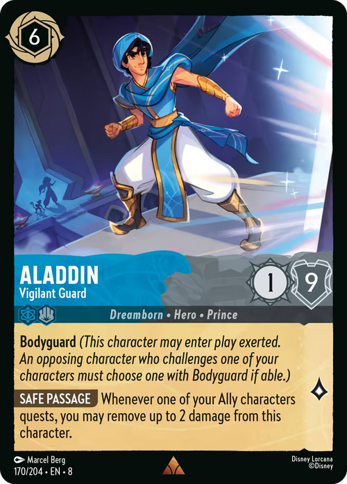 Aladdin - Vigilant Guard - Reign of Jafar Disney Lorcana