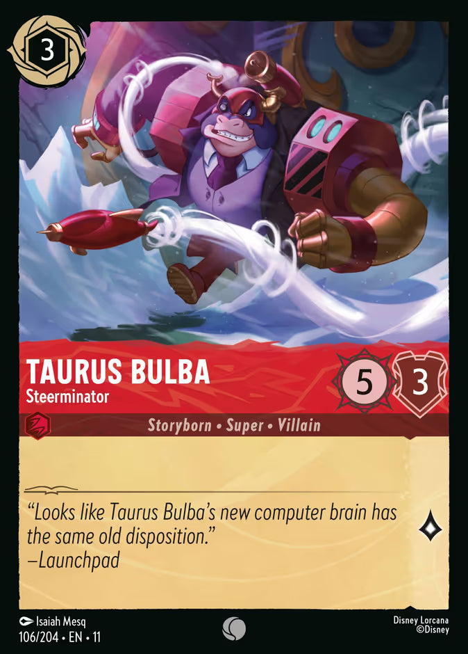 Taurus Bulba - Steerminator - Winterspell Disney Lorcana