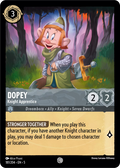 Dopey - Knight Apprentice - Shimmering Skies Disney Lorcana