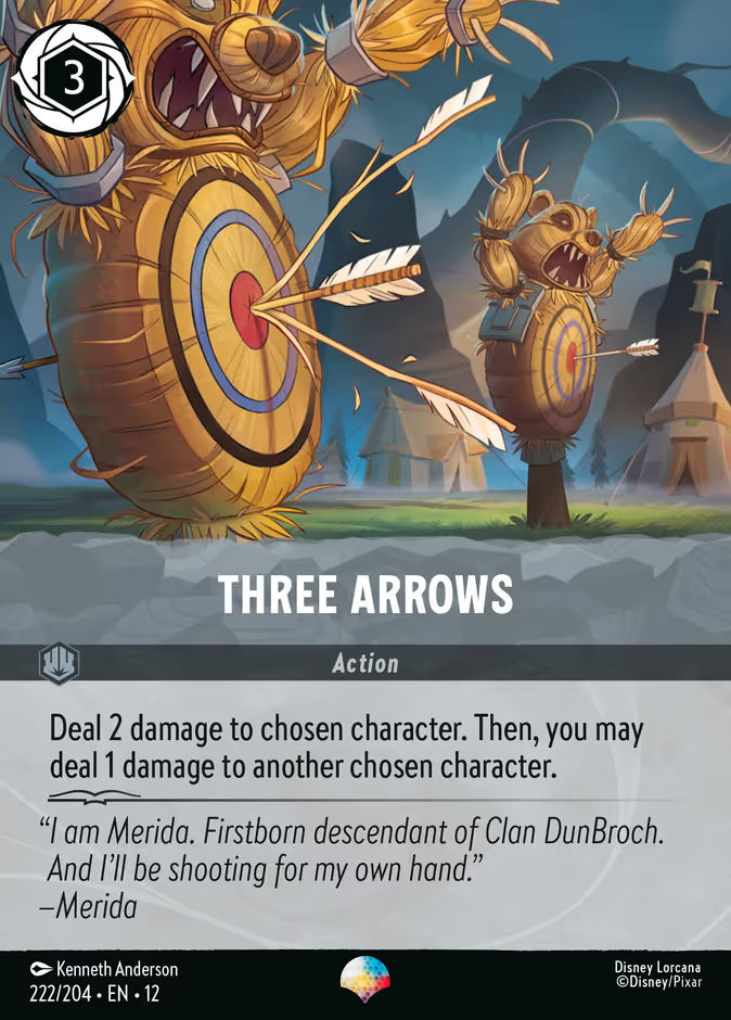 Three Arrows - Wilds Unknown Disney Lorcana