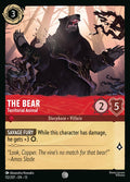 The Bear - Territorial Animal - Attack of the Vine! Disney Lorcana