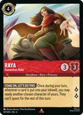 Raya - Kumandran Rider - Azurite Sea Disney Lorcana