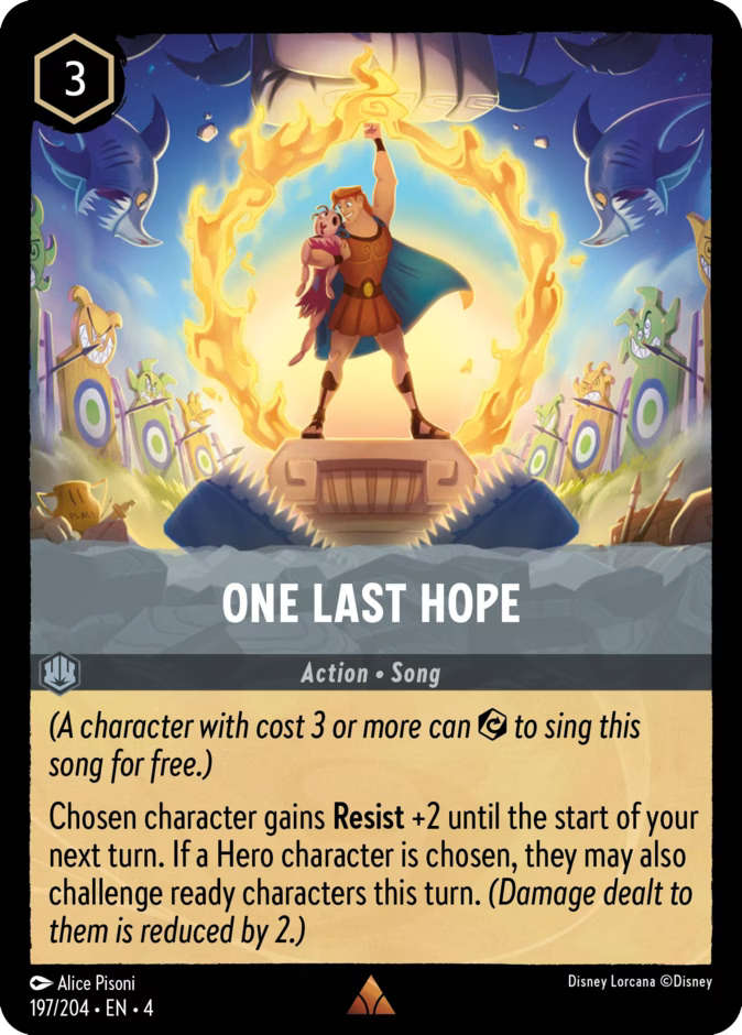 One Last Hope - Ursula's Return Disney Lorcana