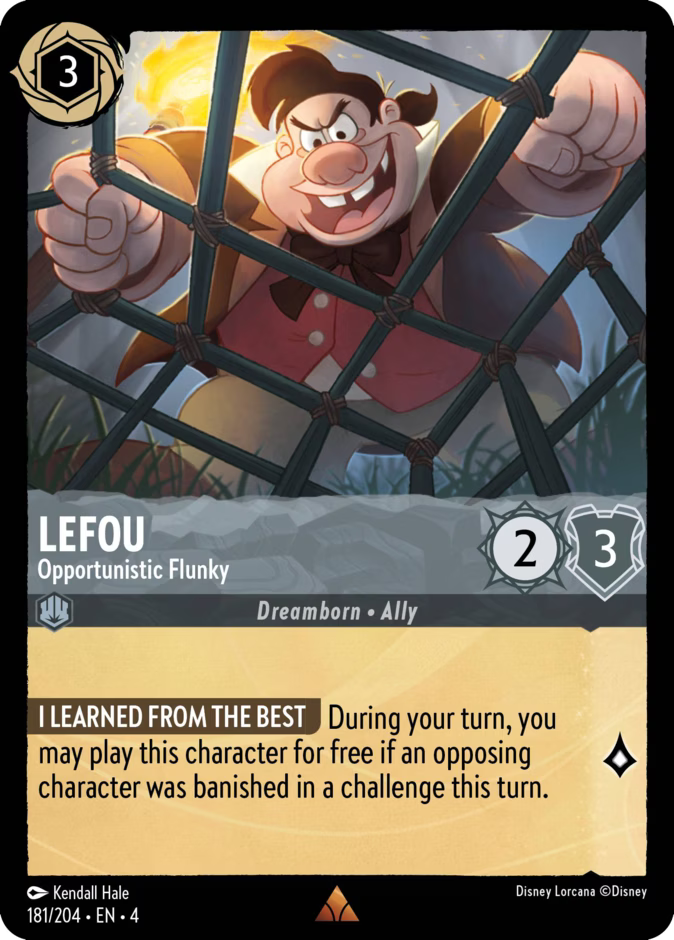 LeFou - Opportunistic Flunky - Ursula's Return Disney Lorcana