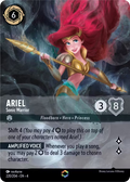 Ariel - Sonic Warrior - Ursula's Return Disney Lorcana