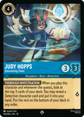 Judy Hopps - Uncovering Clues - Whispers in the Well Disney Lorcana