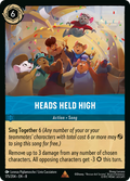 Heads Held High - Reign of Jafar Disney Lorcana
